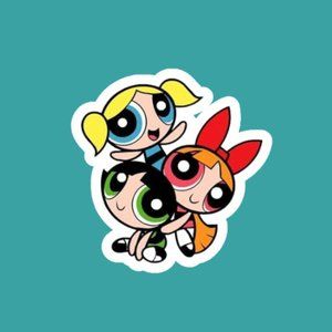 PowerPuff Girls Vinyl Sticker,3 inches big 3/10% off